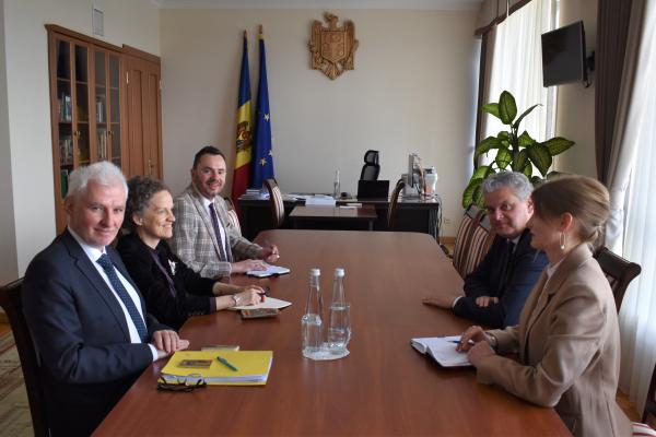 Întrevederea viceprim-ministrului Oleg Serebrian cu ambasadorul pentru Parteneriatul Estic și Marea Neagră în cadrul Ministerului pentru Europa și Afaceri Externe al Republicii Franceze