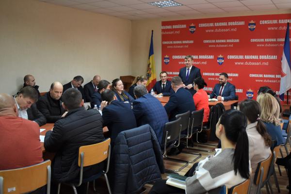 Vicepremierul pentru reintegrare Valeriu Chiveri în vizită de lucru în raionul Dubăsari